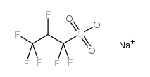 SODIUM 1,1,2,3,3,3-HEXAFLUORO-PROPANE-1-SULFONATE结构式