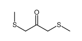 1,3-bis(methylsulfanyl)propan-2-one结构式