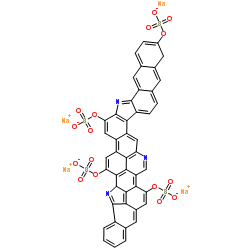 C.I. Solubilized Vat Black 8 Structure