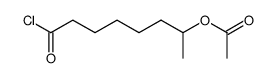 7-acetoxyoctanoyl chloride结构式