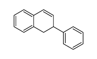 2-phenyl-1,2-dihydronaphthalene结构式