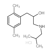 1-(2,5-dimethylphenyl)-3-(2-methylpropylamino)propan-2-ol Structure