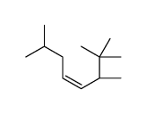 (3S,4E)-2,2,3,7-Tetramethyl-4-octene结构式