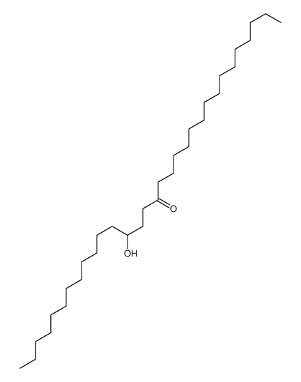 13-hydroxyhentriacontan-16-one Structure