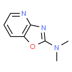 Oxazolo[4,5-b]pyridin-2-amine, N,N-dimethyl- (9CI)结构式