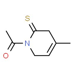 2(1H)-Pyridinethione,1-acetyl-3,6-dihydro-4-methyl- (7CI,8CI) picture