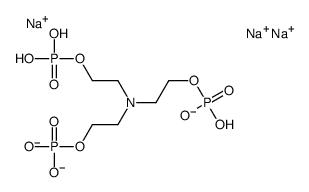 trisodium 2,2',2''-nitrilotriethyl triphosphate Structure