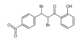 2'-hydroxy-4-nitrochalcone dibromide结构式