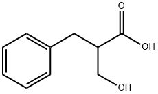 2-benzyl-3-hydroxypropanoic acid结构式