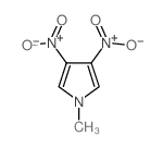 1-methyl-3,4-dinitro-pyrrole Structure