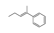 (E)-pent-2-en-2-ylbenzene Structure