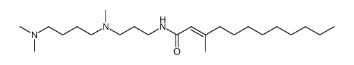 (E)-2,7,14-trimethyl-2,7,11-triazatricos-13-en-12-one Structure