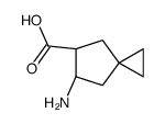 Spiro[2.4]heptane-5-carboxylic acid, 6-amino-, (5R,6S)- (9CI) Structure