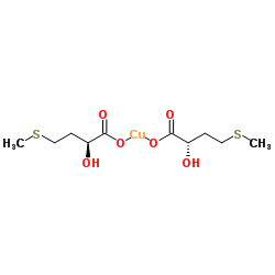 hydroxymethionine copper salt Structure