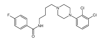 N-[4-[4-(2,3-dichlorophenyl)piperazin-1-yl]butyl]-4-fluorobenzamide Structure