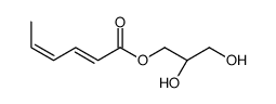 [(2S)-2,3-dihydroxypropyl] hexa-2,4-dienoate Structure