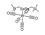 [bis(trimethylsilylmethyl) diselenide-Se]pentacarbonyltungsten(0) Structure