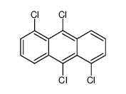 1,5,9,10-tetrachloroanthracene Structure