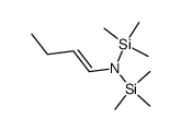 (E)-1,1,1-trimethyl-N-1-butenyl-N-(trimethylsilyl)silanamine Structure