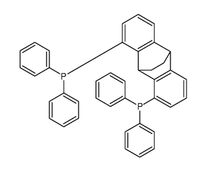 1,8-bis(diphenylphosphino)-9,10-ethano-9,10-dihydroanthracene Structure