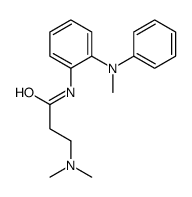 3-(dimethylamino)-N-[2-(N-methylanilino)phenyl]propanamide Structure