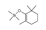 2,2,6-trimethyl-1-trimethylsilyloxy-cyclohexene Structure