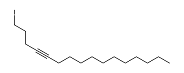 1-iodo-hexadec-4-yne结构式