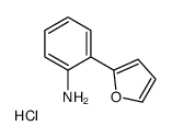 2-Fur-2-ylaniline hydrochloride Structure