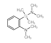 Silanamine,1-[2-(dimethylamino)phenyl]-N,N,1,1-tetramethyl-结构式