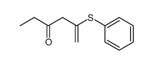 5-(phenylthio)hex-5-en-3-one结构式