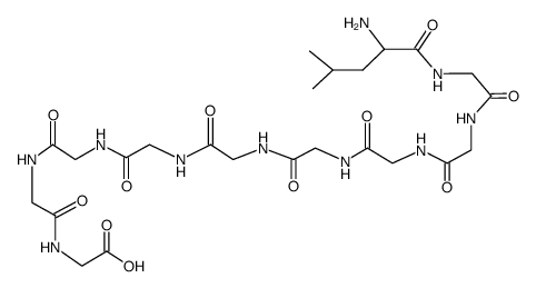 leucyl=>glycyl=>glycyl=>glycyl=>glycyl=>glycyl=>glycyl=>glycyl=>glycyl=>glycine Structure