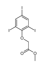 methyl 2-(2,4,6-triiodophenoxy)acetate Structure