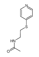 Acetamide, N-[2-(4-pyridylthio)ethyl]- (7CI) picture