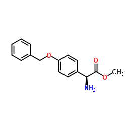 Methyl (2S)-amino[4-(benzyloxy)phenyl]acetate picture