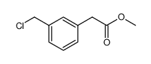 (3-CHLOROMETHYLPHENYL)ACETIC ACID METHYL ESTER结构式