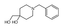 1-Benzyl-4-hydroxyMethylpiperidin-4-ol structure