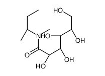 N-sec-butyl-N-methyl-D-gluconamide structure