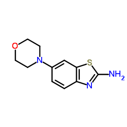 6-Morpholin-4-yl-1,3-benzothiazol-2-amine structure