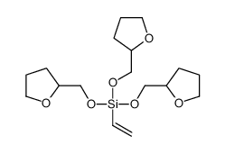 ethenyl-tris(oxolan-2-ylmethoxy)silane Structure