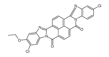 3,13-dichloro-2-ethoxybisbenzimidazo[2,1-b:1',2'-j]benzo[lmn][3,8]phenanthroline-6,9-dione picture