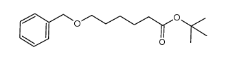 tert-butyl 6-(benzyloxy)hexanoate Structure