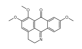 2,3-dihydromenisporphine结构式