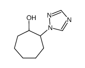 2-(1,2,4-triazol-1-yl)cycloheptanol结构式