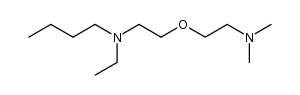 [2-(ethyl-butyl-amino)-ethyl]-(2-dimethylamino-ethyl)-ether结构式