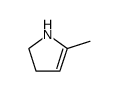 2,3-dihydro-5-methylpyrrol Structure