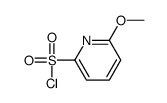 6-methoxypyridine-2-sulfonyl chloride Structure