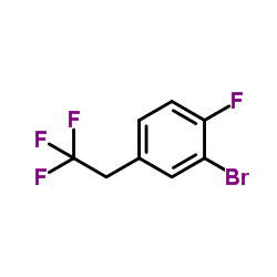 2-Bromo-1-fluoro-4-(2,2,2-trifluoroethyl)benzene图片