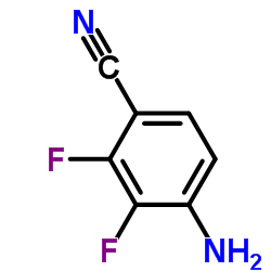 2,3-二氟-4-氨基苯星空app结构式