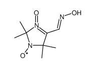 2,2,5,5-tetramethyl-4-hydroxyiminomethyl-3-imidazoline-3-oxide-1-oxyl结构式