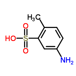 p-Toluidine-m-sulfonic acid structure